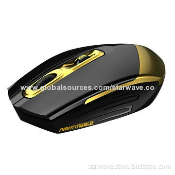 OEM Ergonomic Design Built-in USB Dongle RF 2.4G Optical Wireless Mouse, Easy to Handle